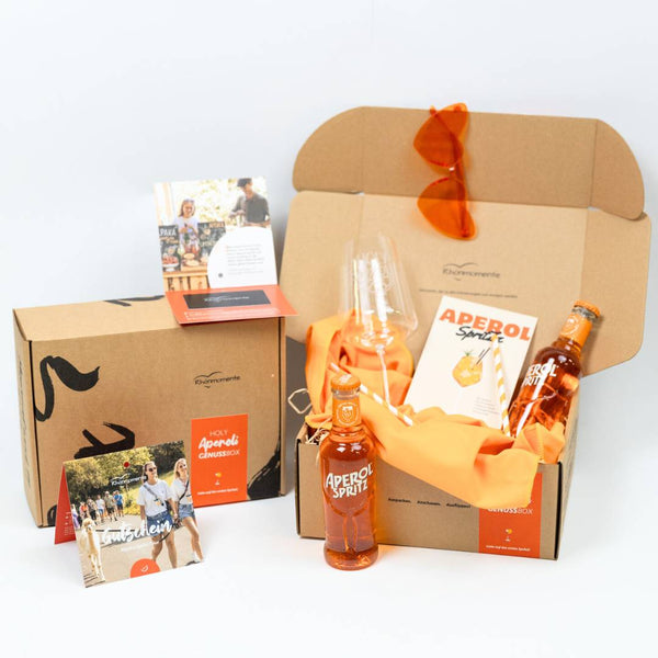 Geschenkbox Aperol + Gutschein