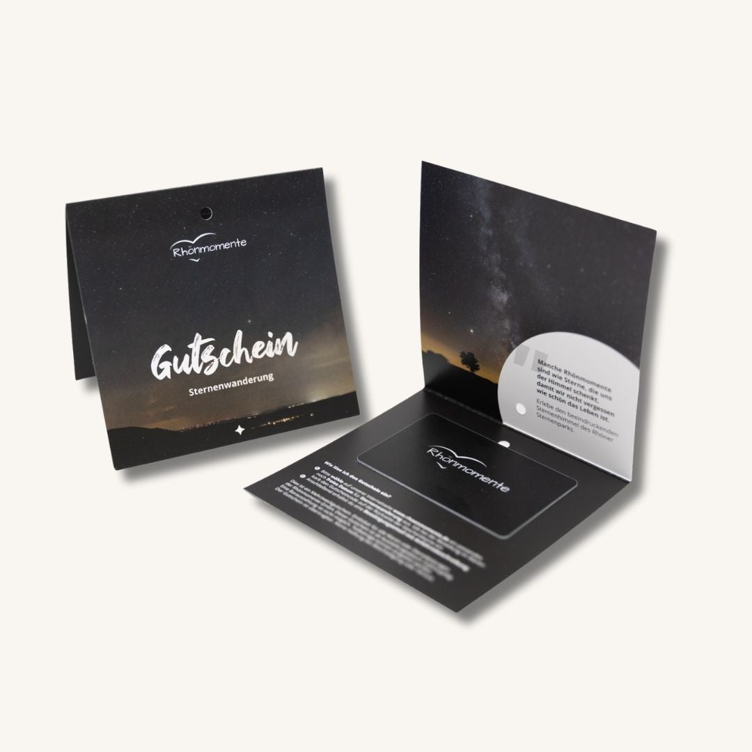 Gutschein Sternenwanderung