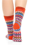 Baby Alpaka Caleido Socken