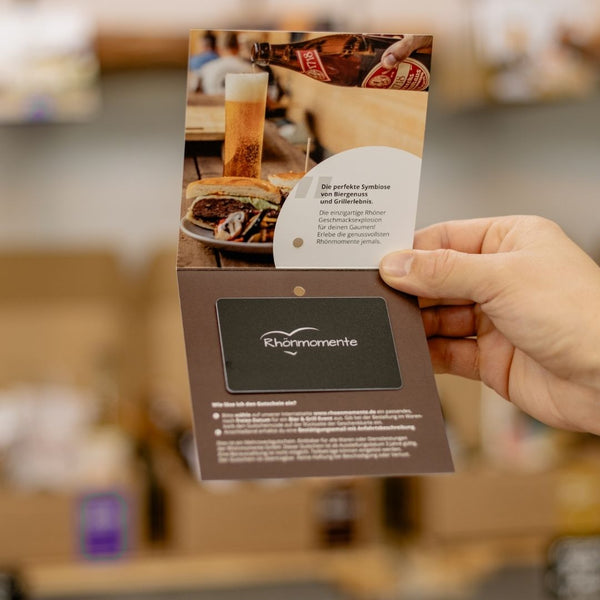 Gutschein Bier + Grill