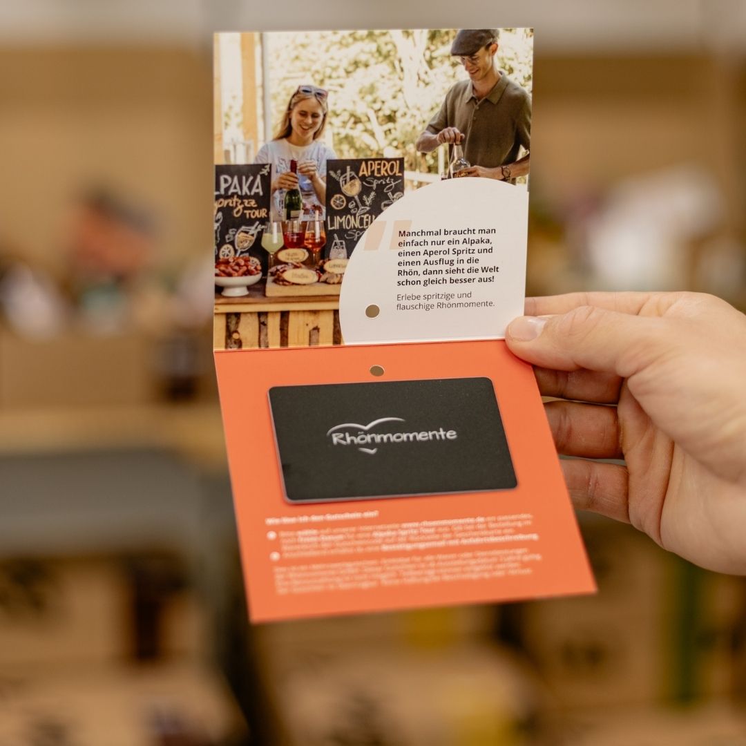 Gutschein Alpaka Spritz Tour