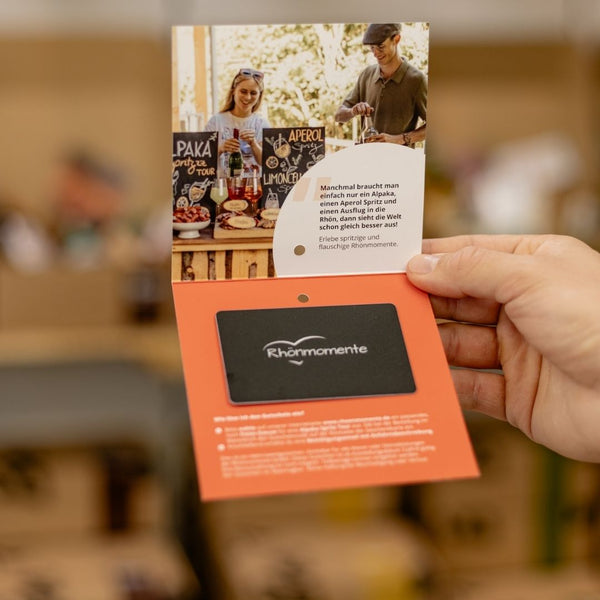 Gutschein Alpaka Spritz Tour