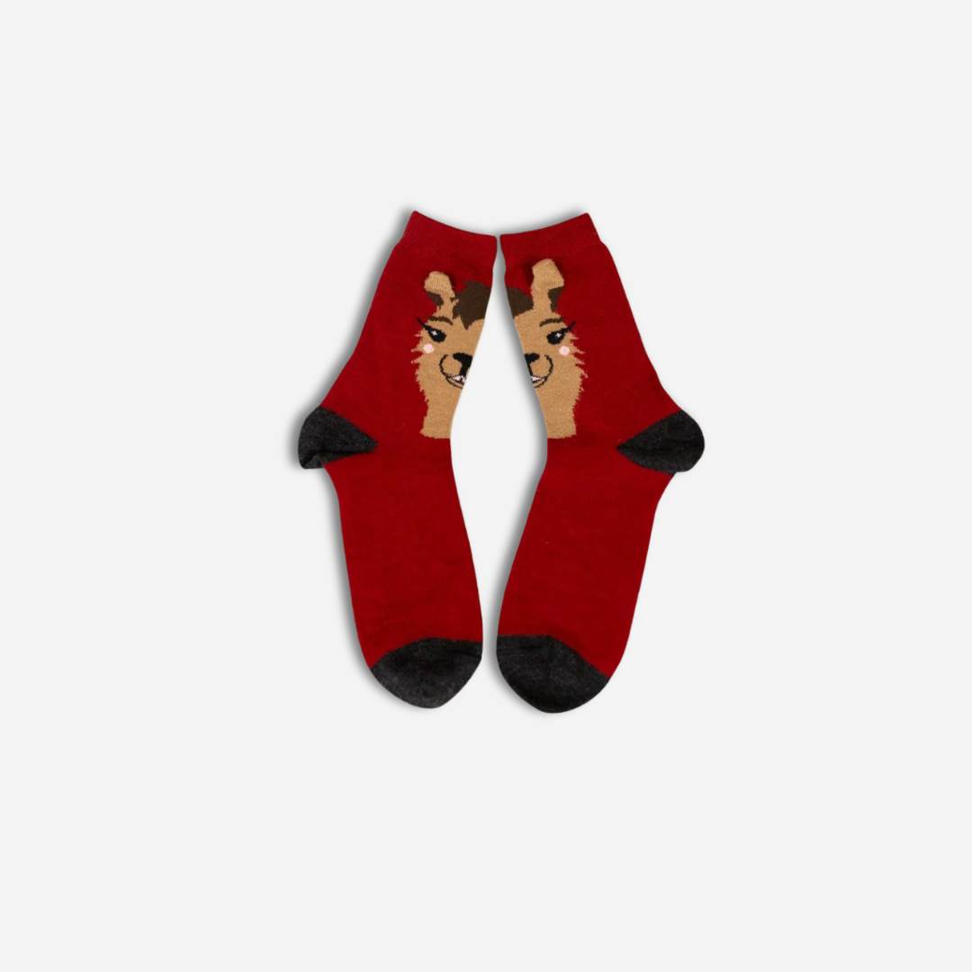 Alpaka 3D Socken