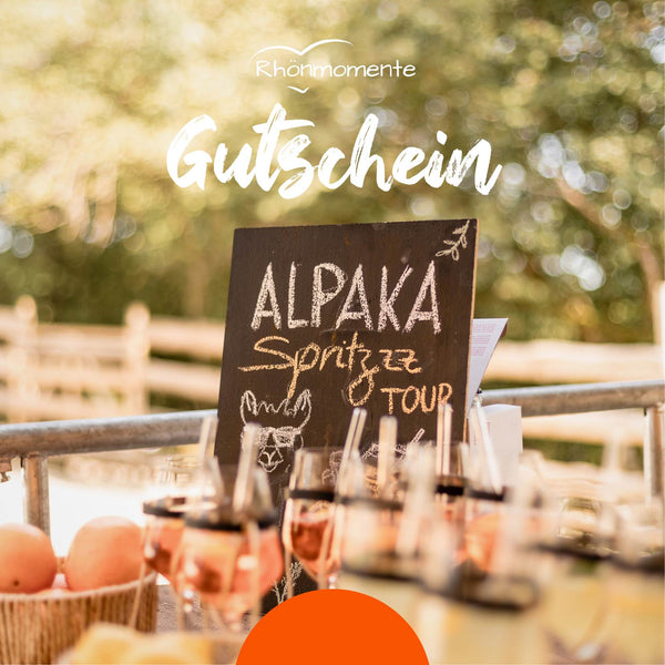 PDF Gutschein Alpaka Spritz Tour