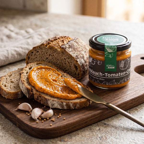 Tomate Knoblauch Creme