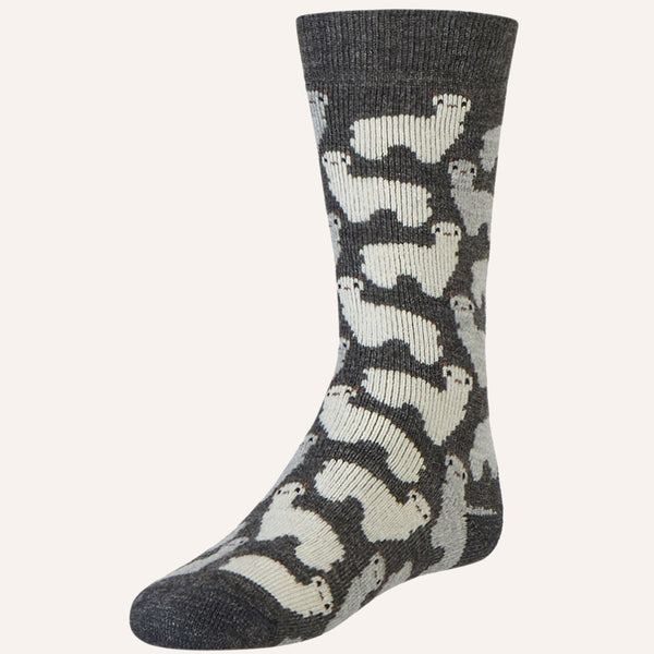 Alpaka Frotteesocken Comic