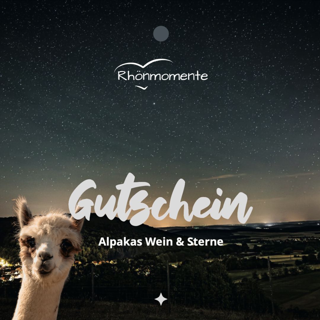 PDF Gutschein Alpakas, Wein & Sterne